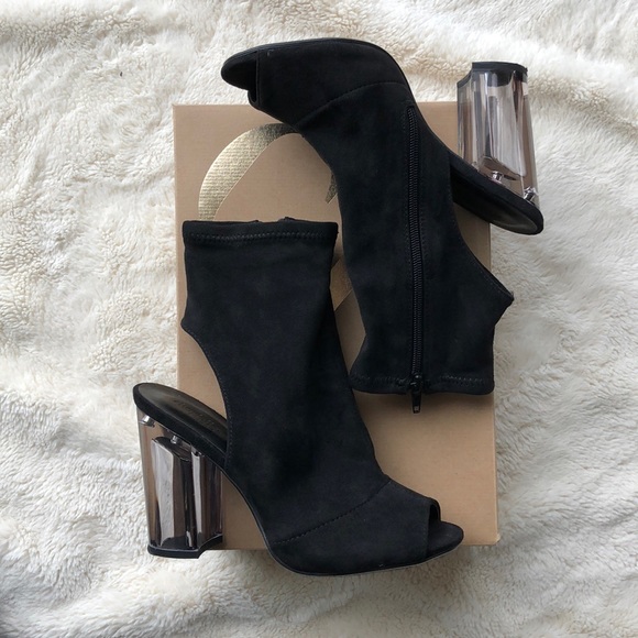 Open toe block heels - Picture 3 of 8